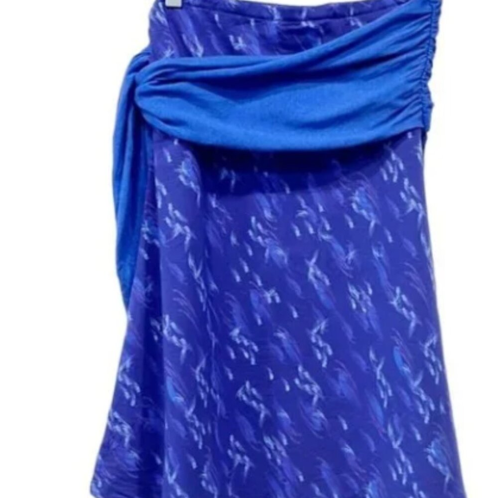 Kuhl Kai Convertible Skirt/Halter Top/Strapless Top Blue 3-in-1 Styling NEW - Picture 4 of 8